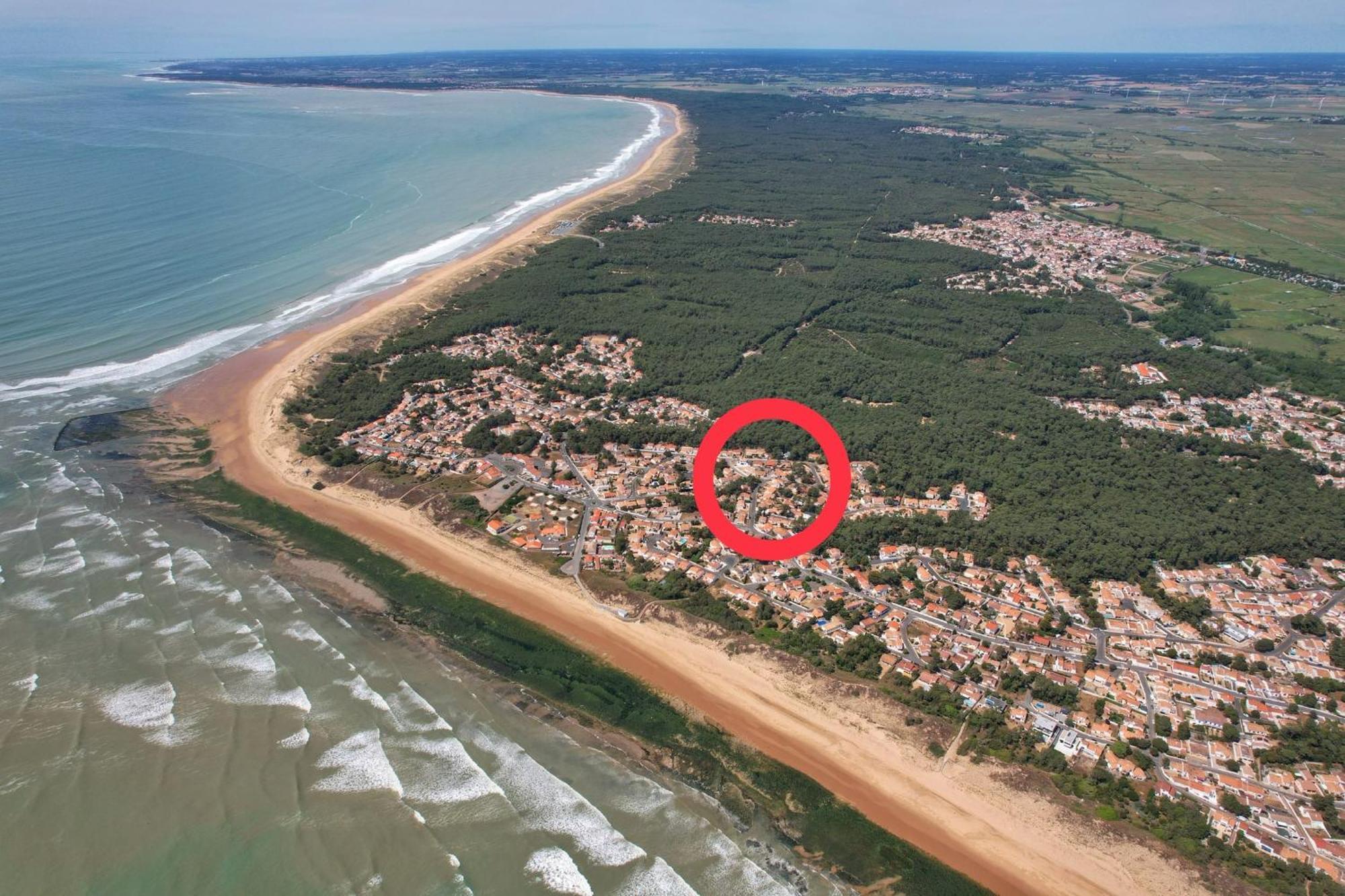 La White House, 8 Personnes/8 Velos + Free Parking La Tranche-sur-Mer Bagian luar foto